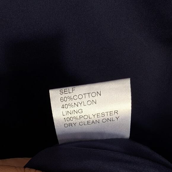 Tadashi Shoji Navy Paillette Floral Sequin Lace Sheath Cocktail Dress, size 8 - Picture 9 of 10